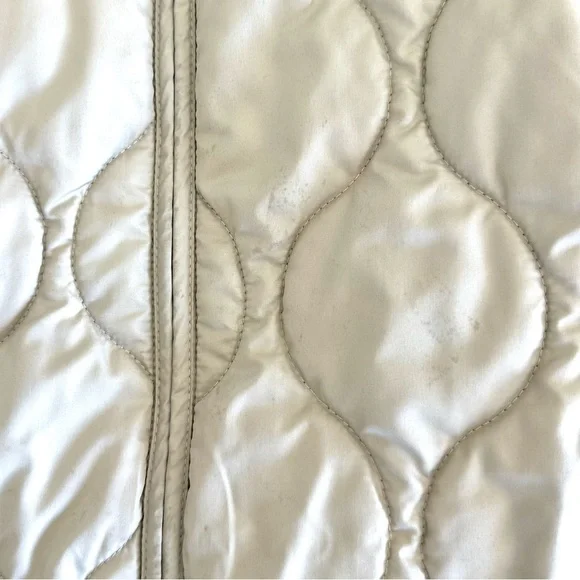 Zara Quilted Boxy Liner Jacket - Picture 11 of 12